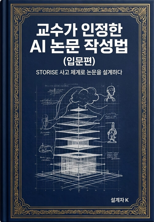 교수가 인정한 AI 논문 작성법 표지